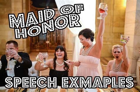 Best Man And Maid Of Honor Speeches Written By Professional