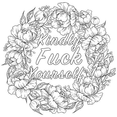 sweary coloring pages