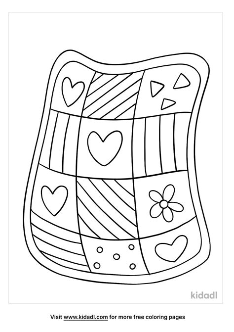 quilt coloring page coloring page printables kidadl