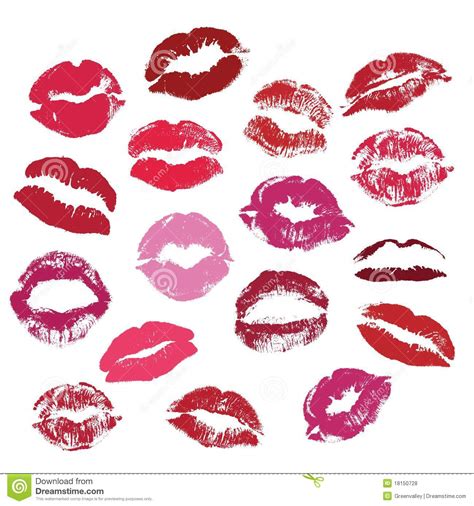 kisses stock vector illustration of lipstick icon element 18150728