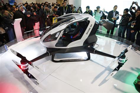 chinese drone maker ehang  wall street debut video