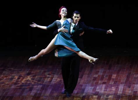 elegant scenes from the world tango championship in argentina
