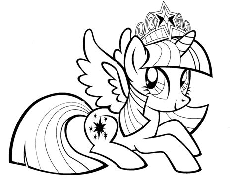 mlp   pony coloring page  magnificent coloring  deviantart