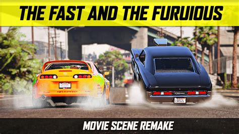 Fast And Furious Drag Race Scene Recreated In Gta V And