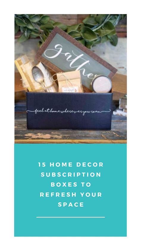 home decor subscription boxes  refresh  space subscription boxes  subscription
