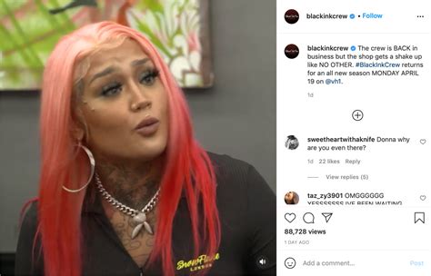 ‘she Is Not The Best Tattoo Artist’ ‘black Ink Crew’ Star Donna