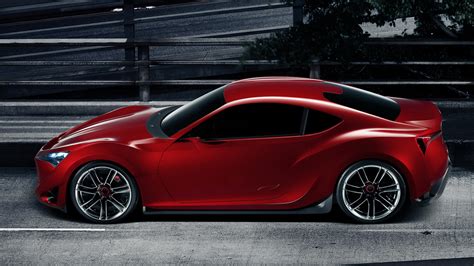 scion fr  sport car vehicle red cars side view wallpapers hd desktop  mobile backgrounds