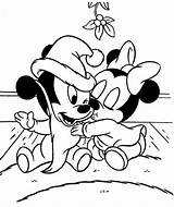 Mickey Mouse Minnie Kleurplaat Disney Kleurplaten Kerst Kerstmis Bewaard Door sketch template