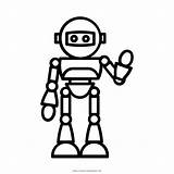 Roboter Stampare Ausmalbild Icons R2 Cyborg Ultracoloringpages sketch template