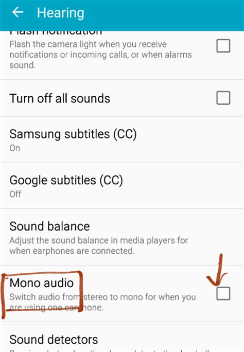 mono audio channel  improve sound quality    single earbud  ios