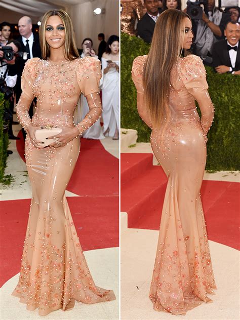 [pics] Beyonce’s Dress At The Met Gala — Latex Gown Reveal