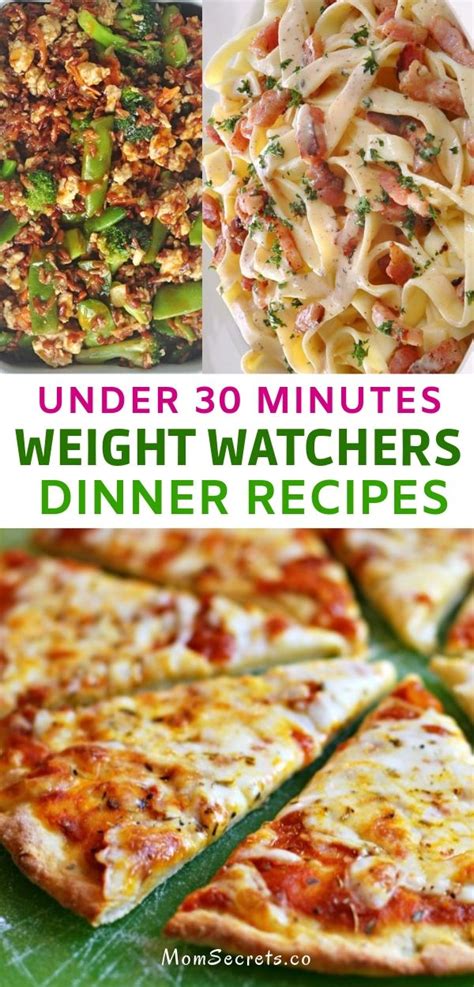 weight watchers dinners ideas junhobutt