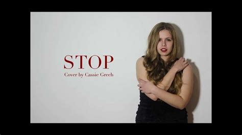 Stop Cover By Cassie Grech Youtube