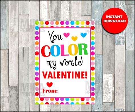 valentine  color  world printable printable word searches