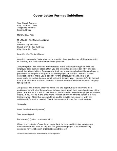 cover letter format creating  executive cover letter samples