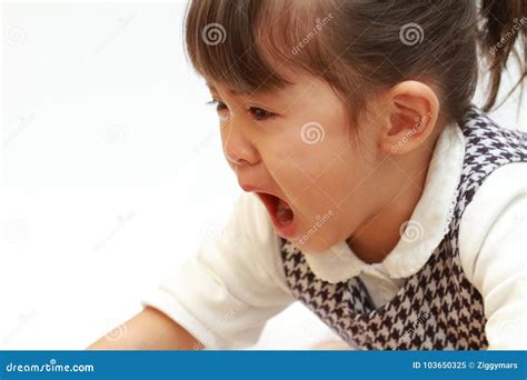 Crying Japanese Girl Stock Image Image Of Ethnicity 103650325
