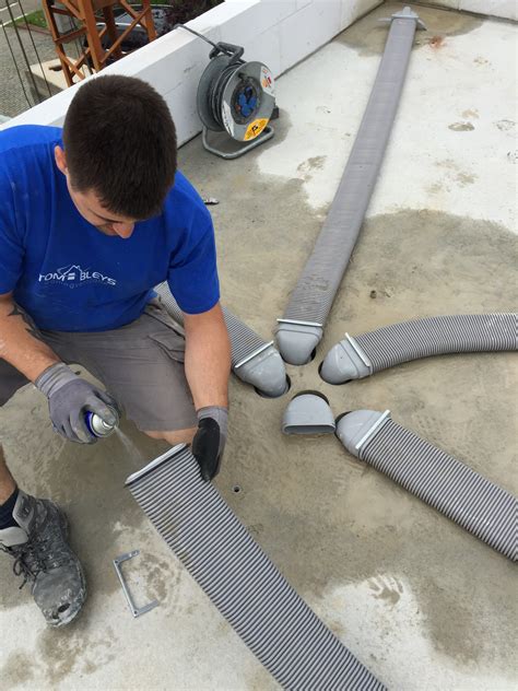 bouwdagboek van een ventilatie installateur  ventilatie bleys