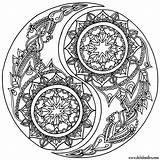 Mandala Yin Mandalas Ying Roblox Conseguir Robux Imprimir Gratistodo Imágenes Simboli sketch template