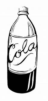 Soda Clipart Bottle Coke Cola Water Pop Clip Liter Plastic Cliparts Container Tab Collection Library Recycle Coca Clipground Clipartix 1459 sketch template