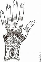 Henna Mehndi Hands Hand Designs Patterns Tattoo Flash Tattoos Drawings Simple Mehandi Fancy Mehendi Paper Beginners Arabic Skull Sugar sketch template