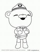 Octonauts Coloring Pages Popular Gup sketch template