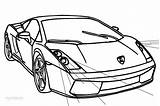 Lamborghini Coloring Pages Printable Kids Colouring Choose Board Cars sketch template