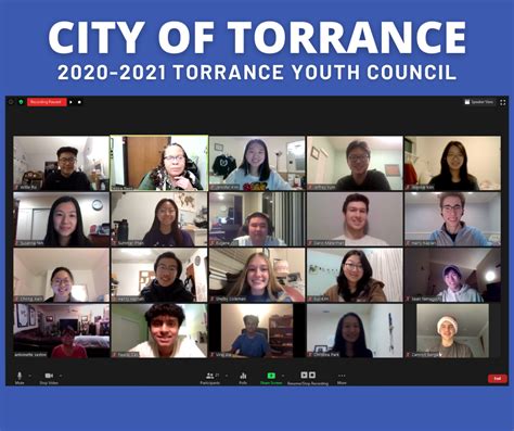 Torrance Youth Council Tyc City Of Torrance