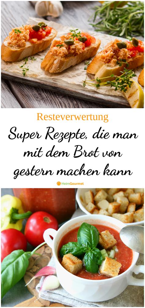 super ideen um das brot vom vortag nicht wegschmeissen zu
