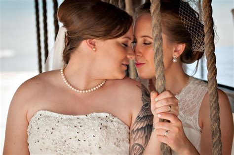 shari and catherine s lipstick lesbian wedding at bluebay