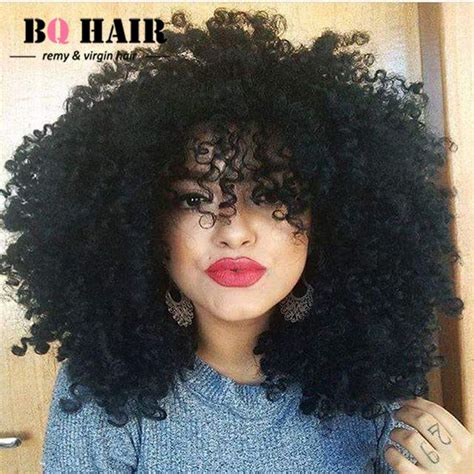 Bq Hair 8a Remy Kinky Curly Brazilian Hair Sew In Weave 360 Full Lace