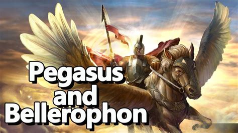Pegasus And Bellerophon Part 1 2 Greek Mythology See U In History