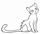 Coloring Warrior Pages Cat Print Cats Clan Popular sketch template
