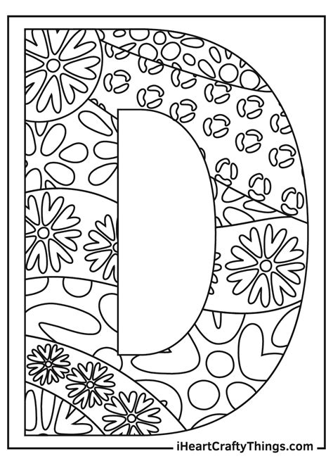 letter  coloring pages updated
