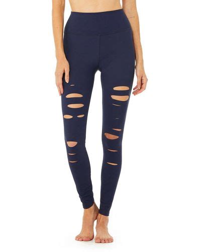 ripped yoga pants for women up to 41 off lyst