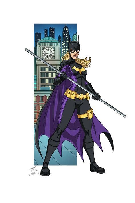 Batgirl Commission By Phil Cho On Deviantart Batgirl Dc