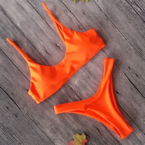 Lyseacia Micro Bikini Low Waist Push Up Swimsuits Thong Bikinis For