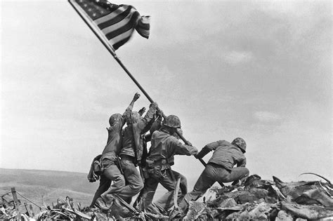 marine misidentified  iconic wwii photograph corps admits