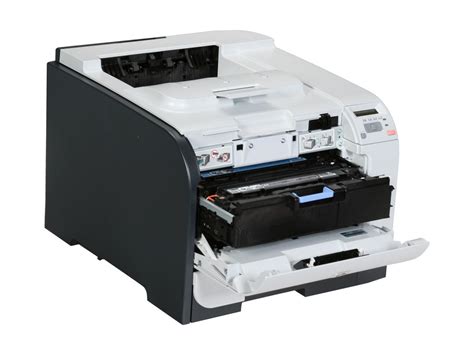 open box hp color laserjet cpn cba workgroup color ethernet rj  usb laser printer