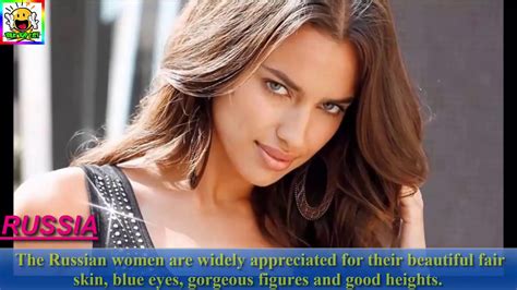 top 10 countries has the most beautiful women in the world