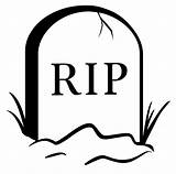 Peace Rest Rip Clipart Death Clip Sign Dying Cliparts Halloween Say Font Graveyard Graves Quotes Dead Word Ways Different Makingdifferent sketch template