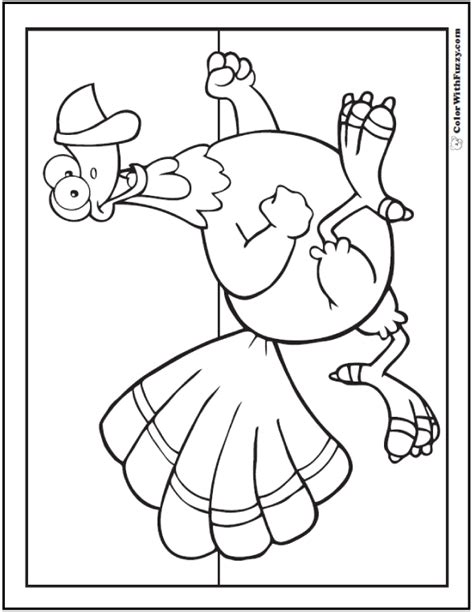 turkey coloring pages interactive pdfs