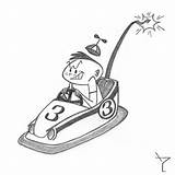 Cars Bumper Car Flickr Cartoon Drawings Coloring Pages sketch template