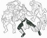 Shredder Tmnt Mutant Teenage Supervillains Defeated sketch template