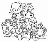 Coloring Baby Pages Getdrawings Angel Precious Moments sketch template