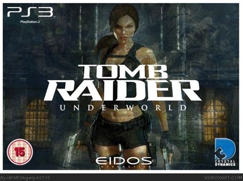 Tomb Raider Underworld Playstation 3 Box Art Cover By