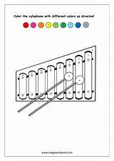 Xylophone Recognition Megaworkbook sketch template