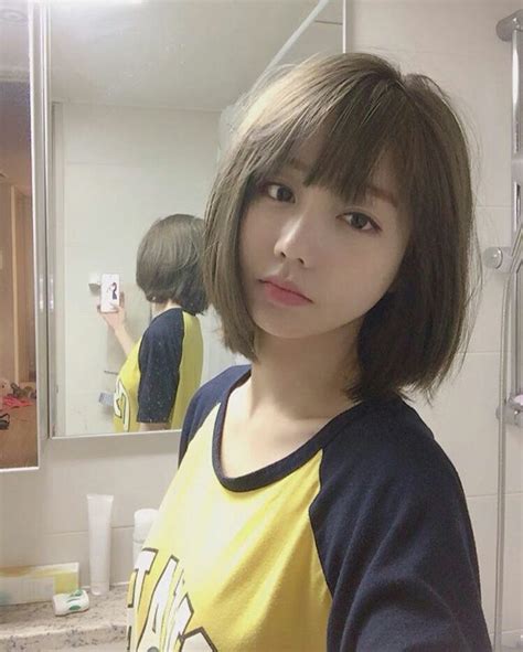 korean ulzzang girls hair short