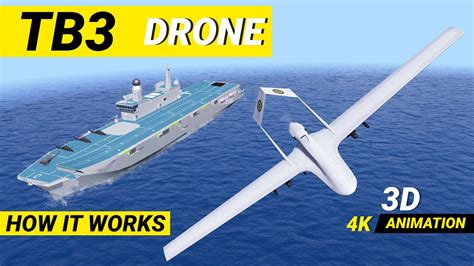 tb bayraktar drone turkey   works drones tb aircraftcarrier youtube