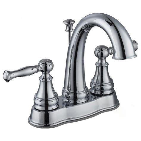 glacier bay fairway   centerset  handle high arc bathroom faucet  chrome hdw