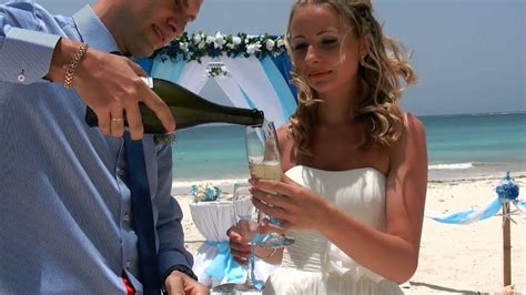 caribbean wedding in dominican republic video elena and